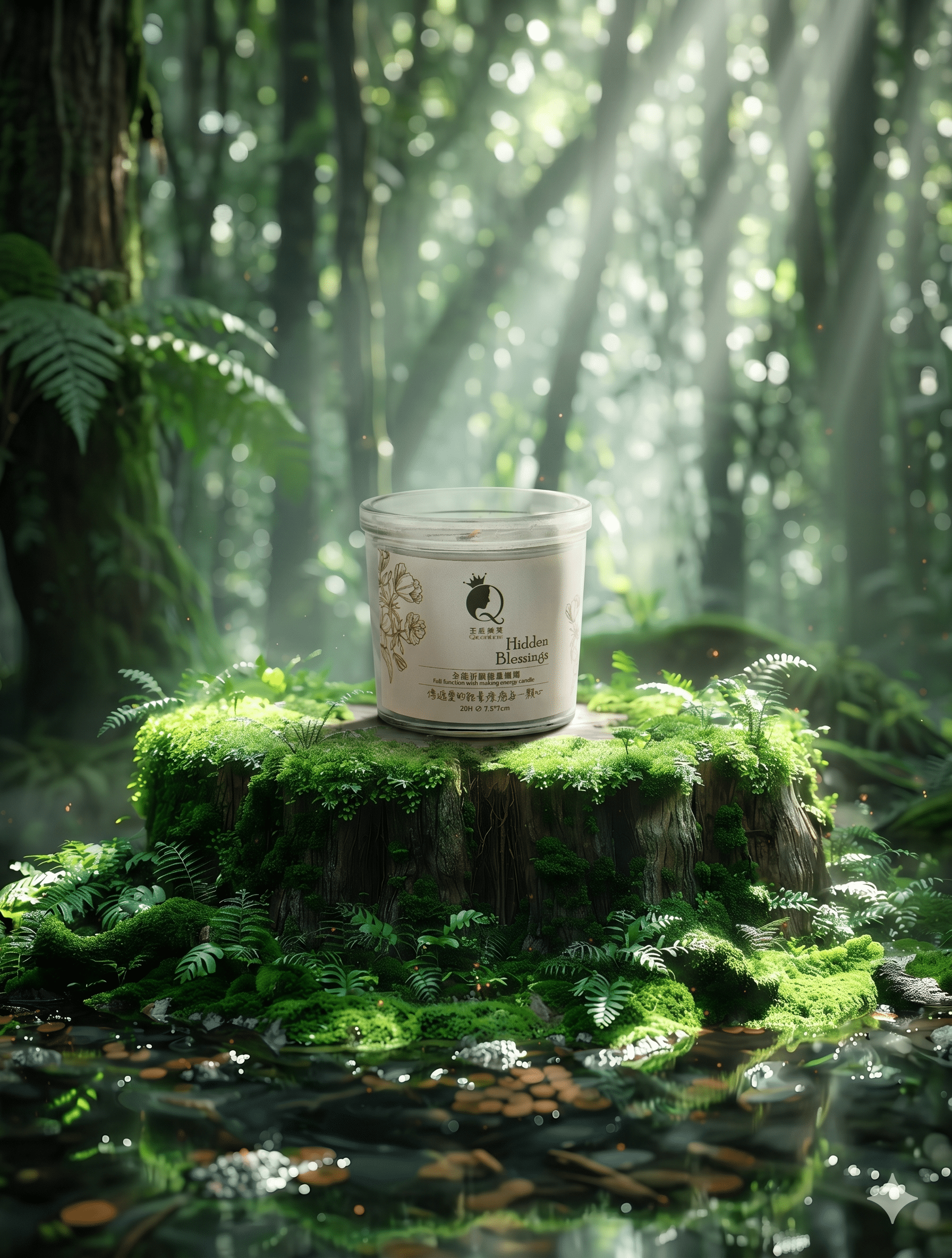  全能祈福豐盛能量蠟燭(限量)