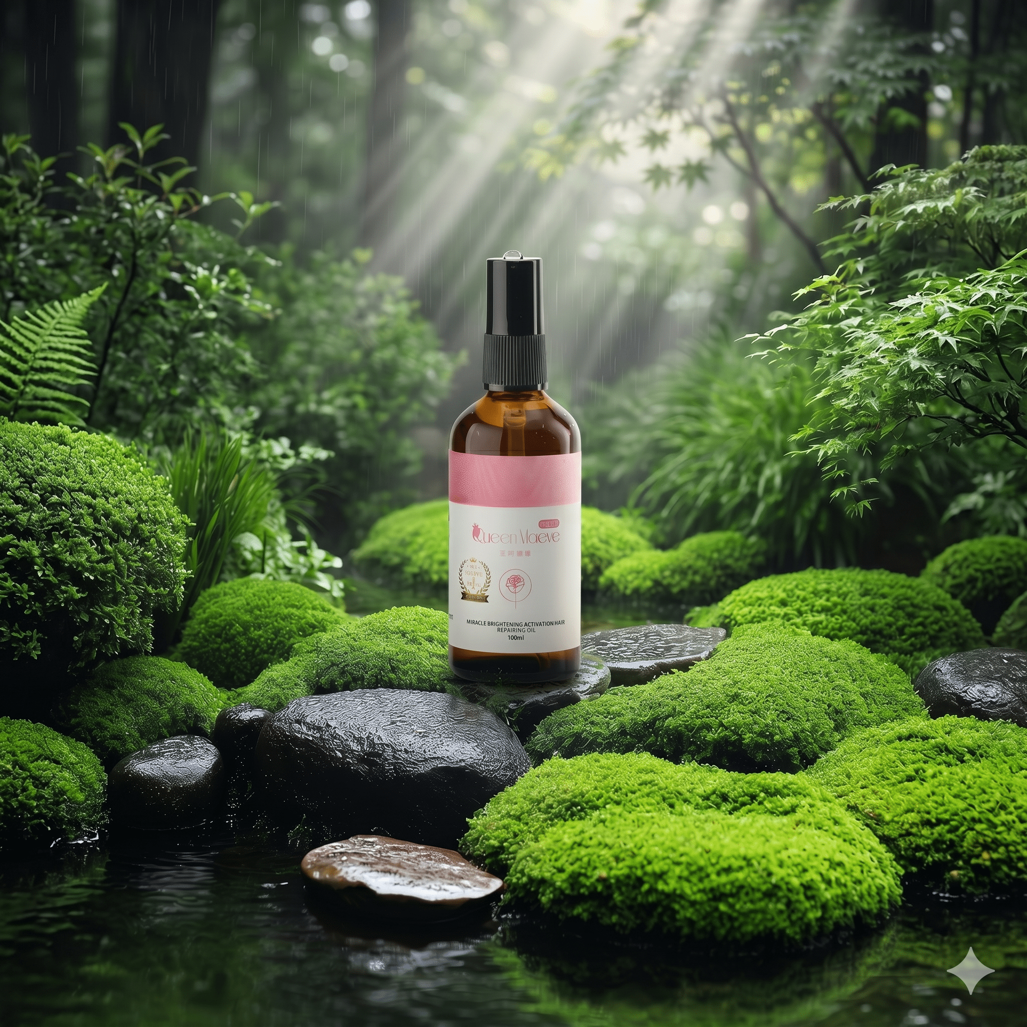 賦活瞬光奇蹟修護髮精油